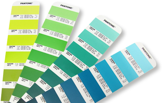 Pantone Faecher